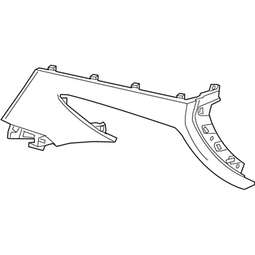 Cadillac 84214358 Lower Trim Panel