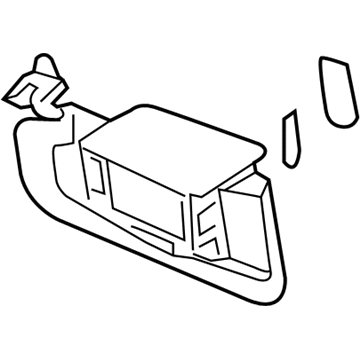 Chevy Volt Sun Visor - 84507156