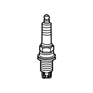 GM 55504354 Spark Plug 55504354 GM Spark Plug Illustration 1 of 1