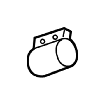 Chevy Cruze Limited Muffler Strap - 13278369