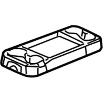 GM 89043084 Storage Tray, Gray 89043084 GM Storage Tray, Gray Illustration 1 of 1