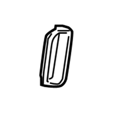 GM 88894893 Trim Bezel, Driver Side 88894893 GM Trim Bezel, Driver Side Illustration 1 of 1