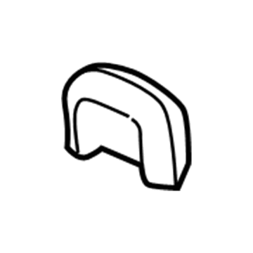 GM 89044166 Headrest Cover, Gray 89044166 GM Headrest Cover, Gray Illustration 1 of 1