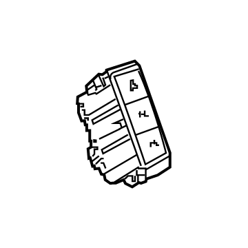 Buick Hazard Warning Switch - 84401787