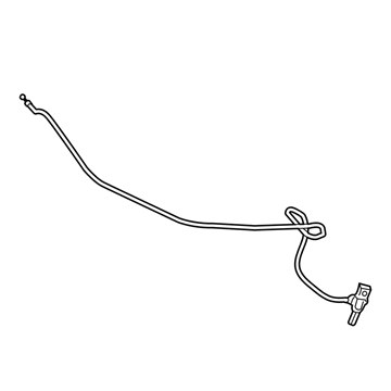 Chevy Volt Hood Release Cable - 23285643