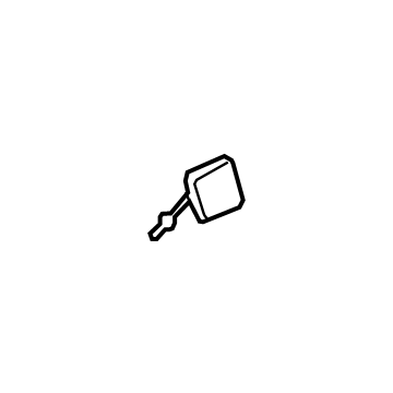 GM 95261119 Tow Eye Cap 95261119 GM Tow Eye Cap Illustration 1 of 1