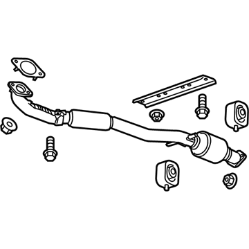 Chevy 84407222 Front Pipe