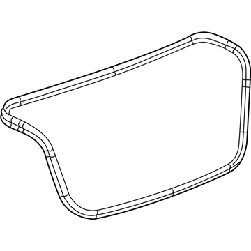 Buick 23120654 Weatherstrip