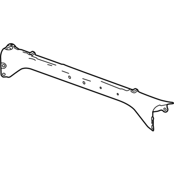 GM 84273989 Upper Tie Bar, Front 84273989 GM Upper Tie Bar, Front Illustration 1 of 1