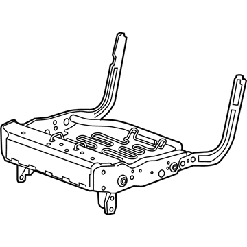 GM 84646380 Cushion Frame, Rear 84646380 GM Cushion Frame, Rear Illustration 1 of 1
