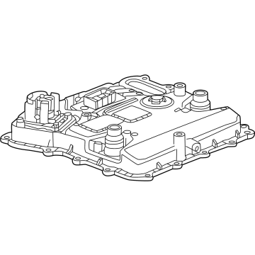 GM 24053586 Control Module, Rear Driver Side 24053586 GM Control Module, Rear Driver Side Illustration 1 of 1