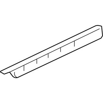 GM 15815952 Fender Reinforcement, Front Upper 15815952 GM Fender Reinforcement, Front Upper Illustration 1 of 1