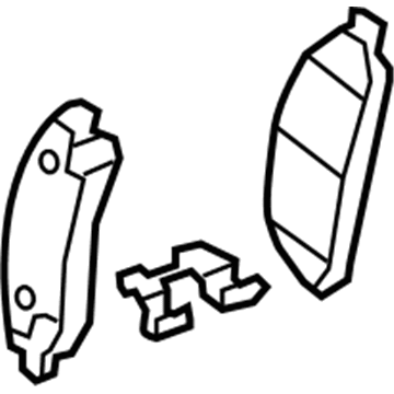 Chevy Traverse Brake Pads - 19421474