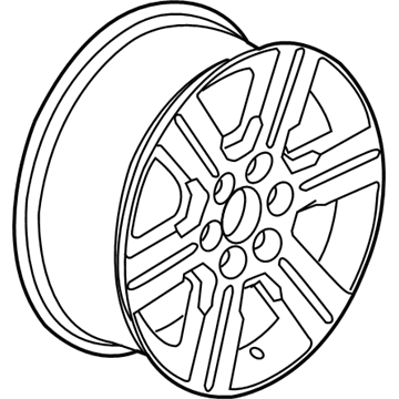 Chevy 9597516 Wheel, Alloy