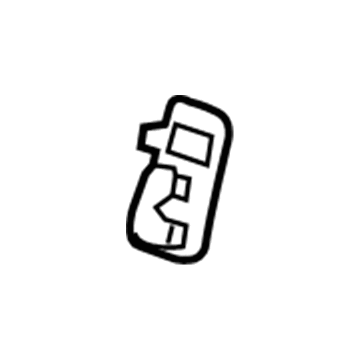 GM 23461960 Anchor Cover 23461960 GM Anchor Cover Illustration 1 of 1