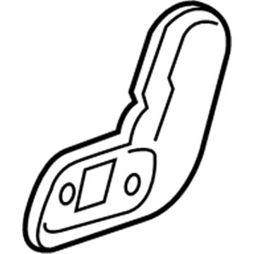 23276698 GM Outer Finish Panel, Rear Illustration 1 of 1