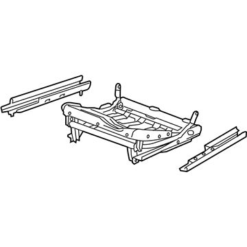 84508409 GM Cushion Frame, Rear Illustration 1 of 1