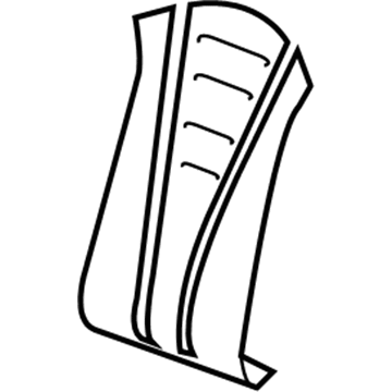 GM 23499832 Seat Back Heater, Rear 23499832 GM Seat Back Heater, Rear Illustration 1 of 1