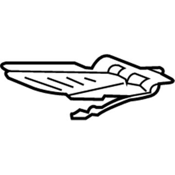23499831 GM Seat Cushion Heater, Rear Illustration 1 of 1