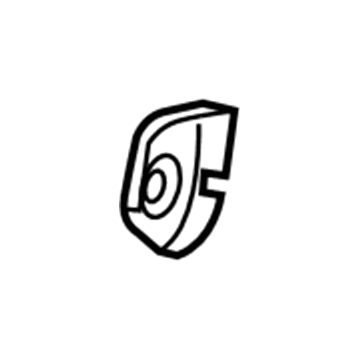 GM 23267130 Armrest Bracket, Rear 23267130 GM Armrest Bracket, Rear Illustration 1 of 1