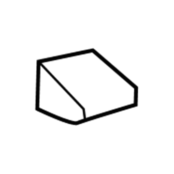 GM 92244350 Upper Weatherstrip Clip 92244350 GM Upper Weatherstrip Clip Illustration 1 of 1