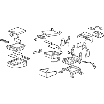 Chevy 20904095 Seat Assembly