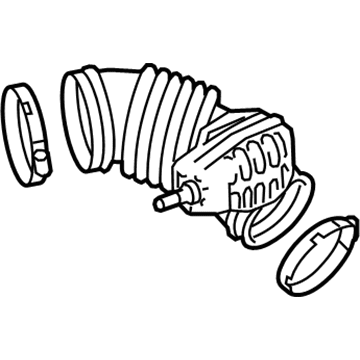 Chevy Captiva Sport Air Intake Coupling - 15950817
