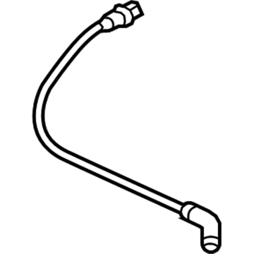 Chevy PCV Hose - 12639419