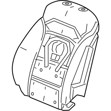 Chevy 26488850 Seat Back Pad