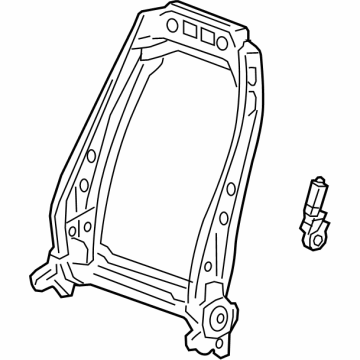Chevy 13551871 Seat Back Frame