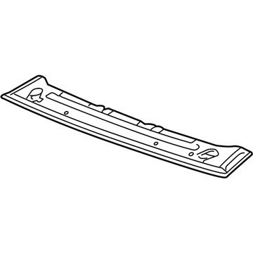 22949271 GM Windshield Header Illustration 1 of 1