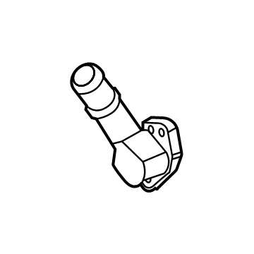 Chevy Suburban Radiator Hose - 55492656