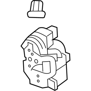 Buick 13553117 Latch