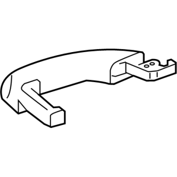 Buick 13548095 Handle, Outside