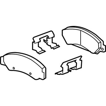 Chevy 25852957 Front Pads