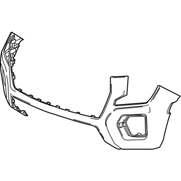 GMC Yukon XL Bumper Cover - 87814096