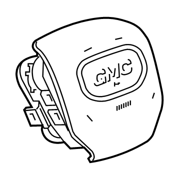 GM 85522843 Driver Inflator Module, Jet Black 85522843 GM Driver Inflator Module, Jet Black Illustration 1 of 1