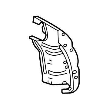 GMC 52161498 Wheelhouse Panel