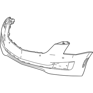 Cadillac ATS Bumper Cover - 23446057