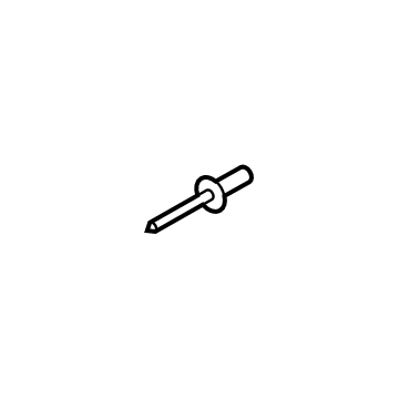 Chevy 11516807 License Bracket Rivet