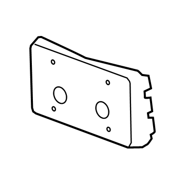 Chevy 84931995 License Bracket