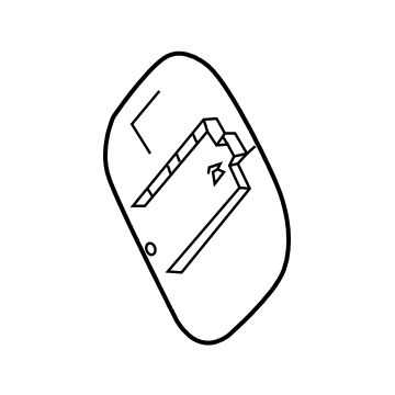Chevy 26343353 Fuel Door
