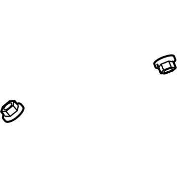 22632727 GM Front Molding Clip Illustration 1 of 1