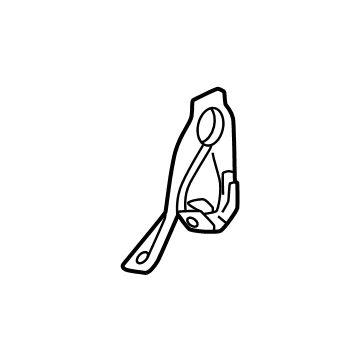 GM 85568511 Seat Hinge, Rear Passenger Side 85568511 GM Seat Hinge, Rear Passenger Side Illustration 1 of 1