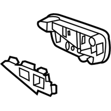 Chevy 22876239 Step Bar Rear Cap