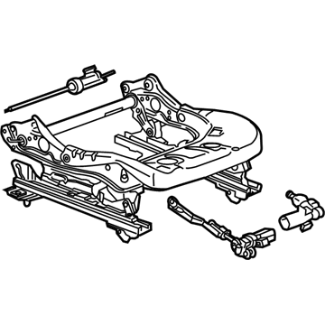 GM 13518949 Adjuster, Front 13518949 GM Adjuster, Front Illustration 1 of 1