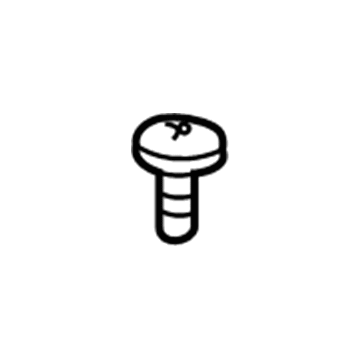 GM 11589003 Retractor Assembly Anchor 11589003 GM Retractor Assembly Anchor Illustration 1 of 1