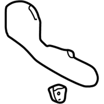 12493670 GM Side Panel, Front Illustration 1 of 1