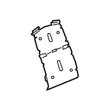 GM 87865025 Seat Back Heater, Front 87865025 GM Seat Back Heater, Front Illustration 1 of 1