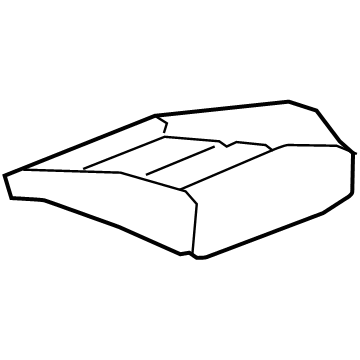 GM 84616775 Cushion Cover, Passenger Side 84616775 GM Cushion Cover, Passenger Side Illustration 1 of 1